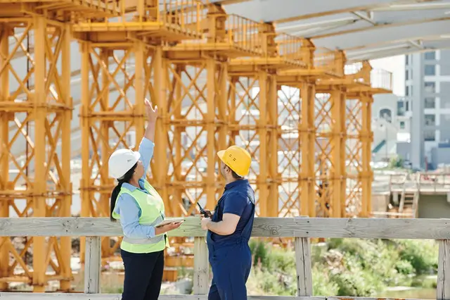 estrutura para trabalho em altura